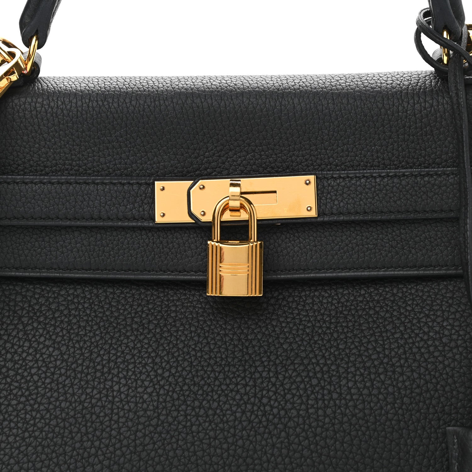 Hermes Togo Kelly Retourne 32 Black 8 of 10