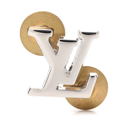 Louis Vuitton LV Initial Pin Silver 1 of 2