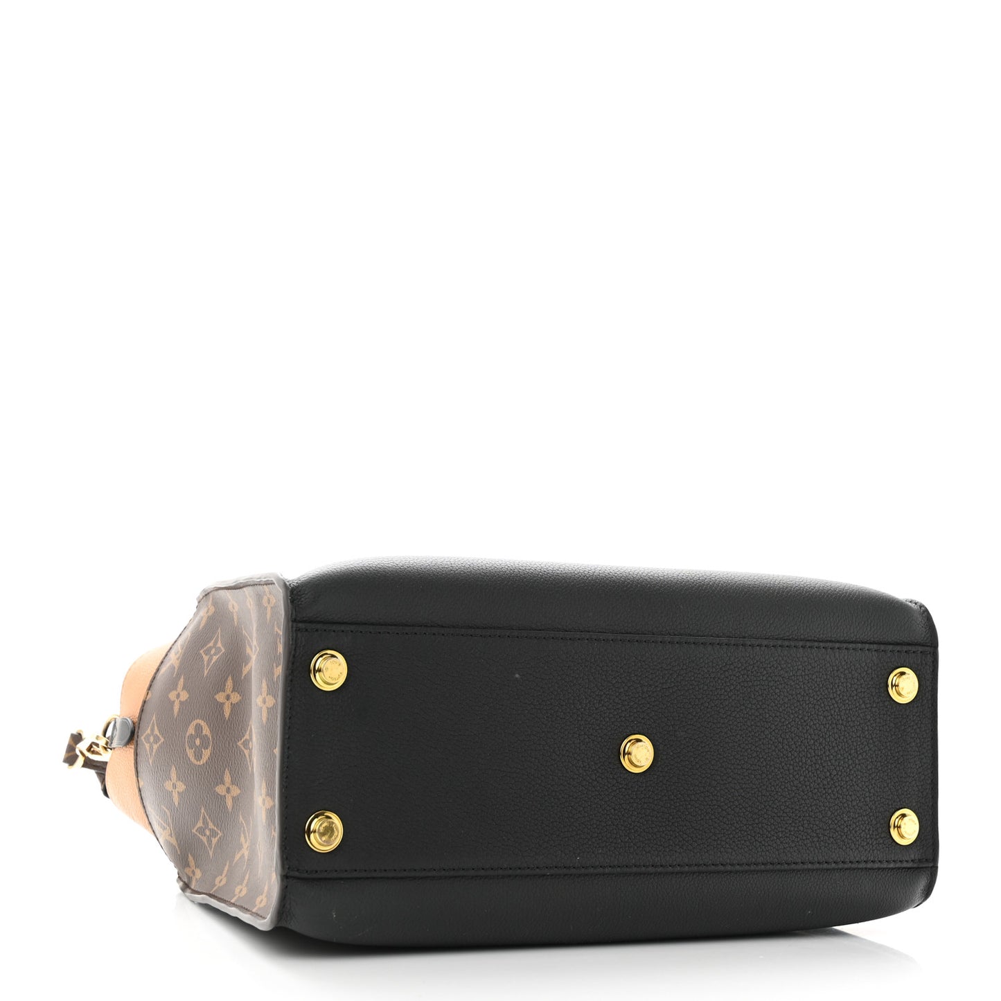Calfskin Monogram On My Side Black