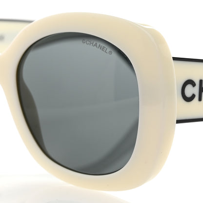 Chanel Acetate Sunglasses 71414A White 7 of 7