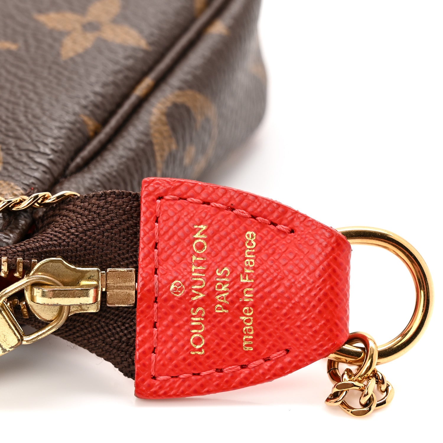 Louis Vuitton Monogram 2018 Christmas Animation Mini Cats Pochette Accessories 6 of 7