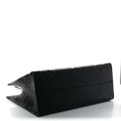 Louis Vuitton Empreinte Monogram Giant Onthego GM Black 4 of 11
