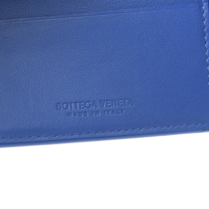 Bottega Veneta Nappa Maxi Intrecciato Bi-Fold Wallet Signal Blue 6 of 7