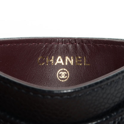 Chanel Caviar Quilted Card Holder Black 6 of 7