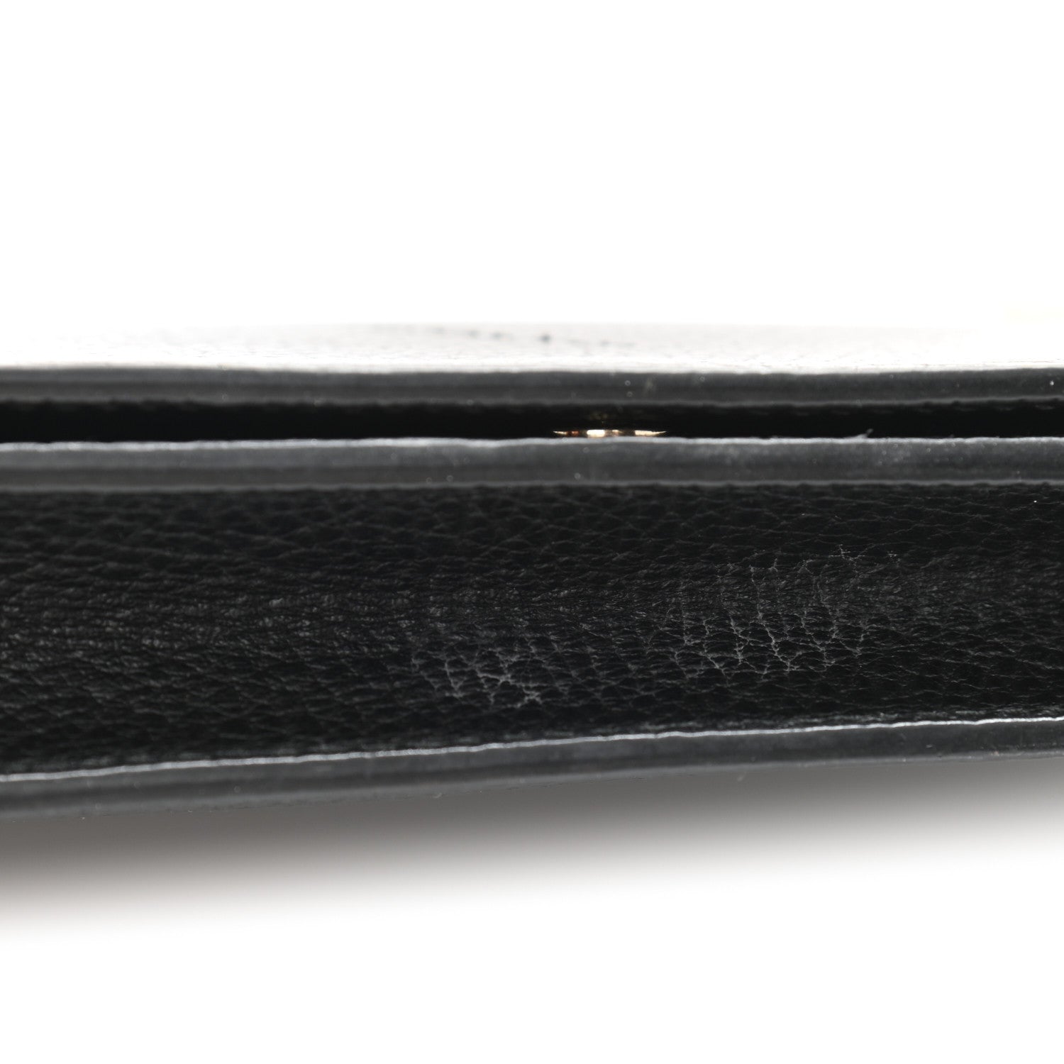 Gucci Dollar Calfskin Medium Betty Chain Wallet Black 11 of 12
