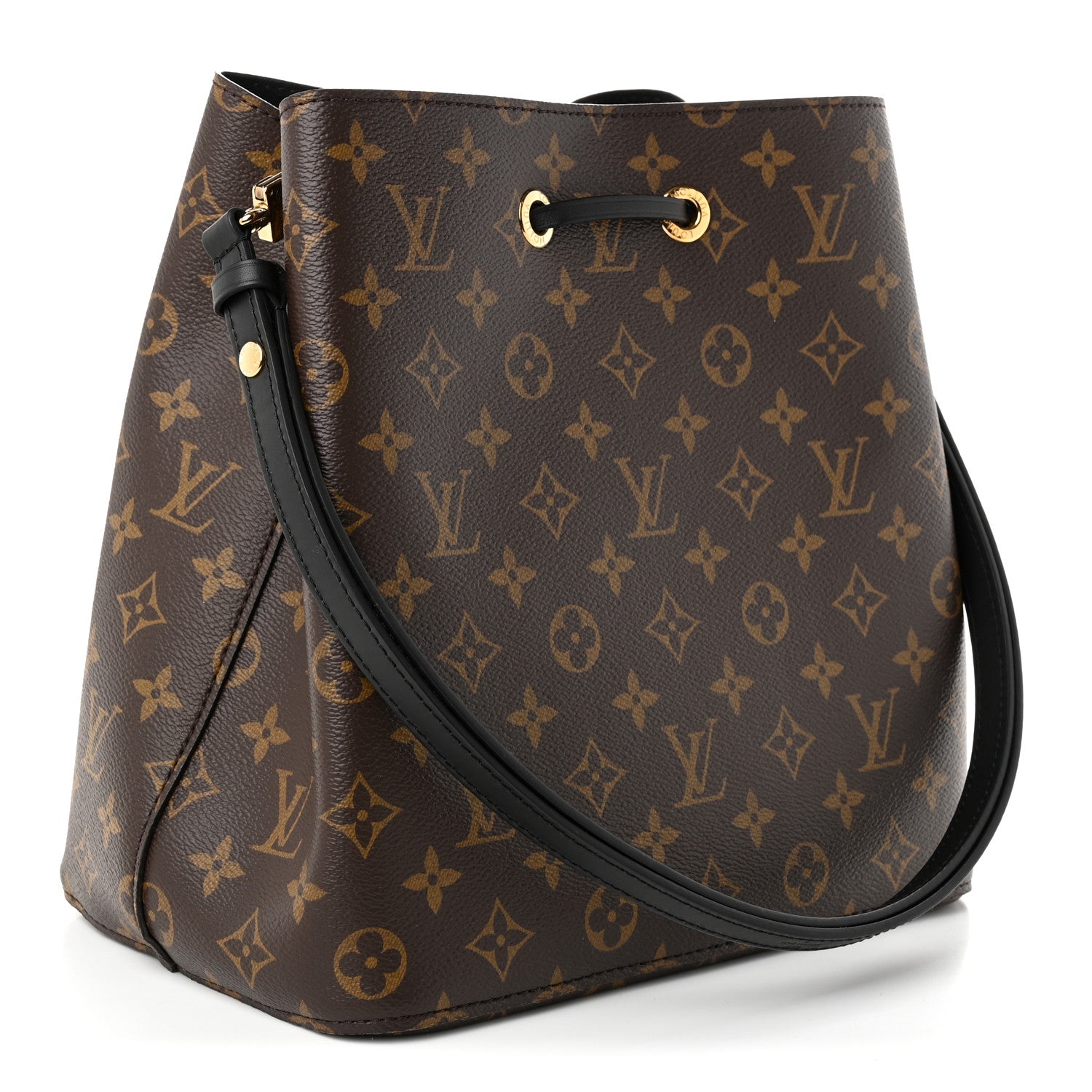 Louis Vuitton Monogram Neonoe MM Black 2 of 9