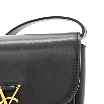 Saint Laurent Smooth Calfskin Mini Classic Monogram Kaia Satchel Black 12 of 16