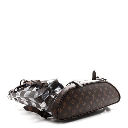 Louis Vuitton PVC Monogram Chess Christopher Backpack 4 of 9