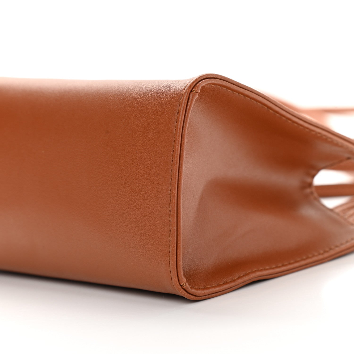 Telfar Vegan Leather Small Shopping Bag Tan 9 of 9