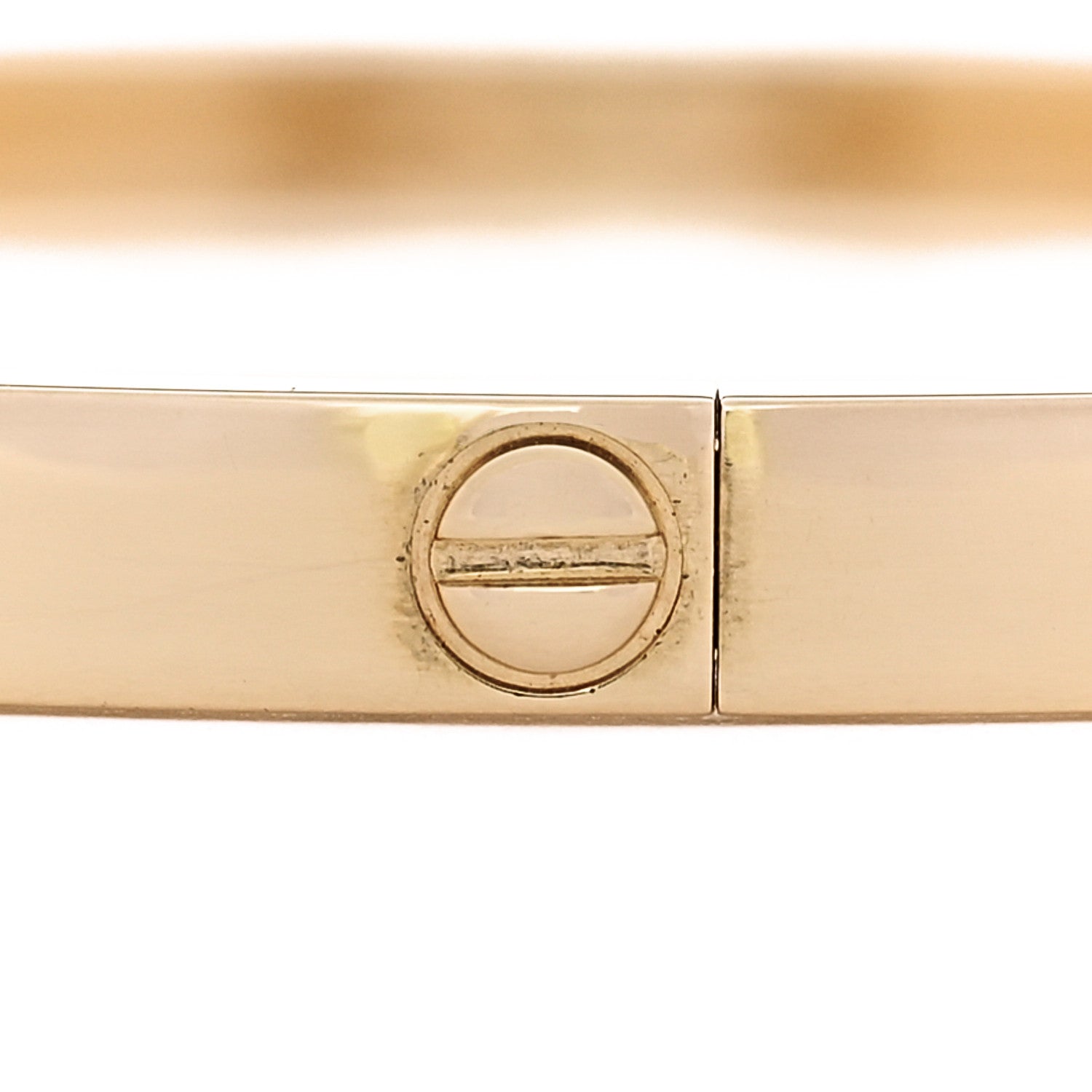 Cartier 18K Yellow Gold 10 Diamond Small LOVE Bracelet 17 3 of 5