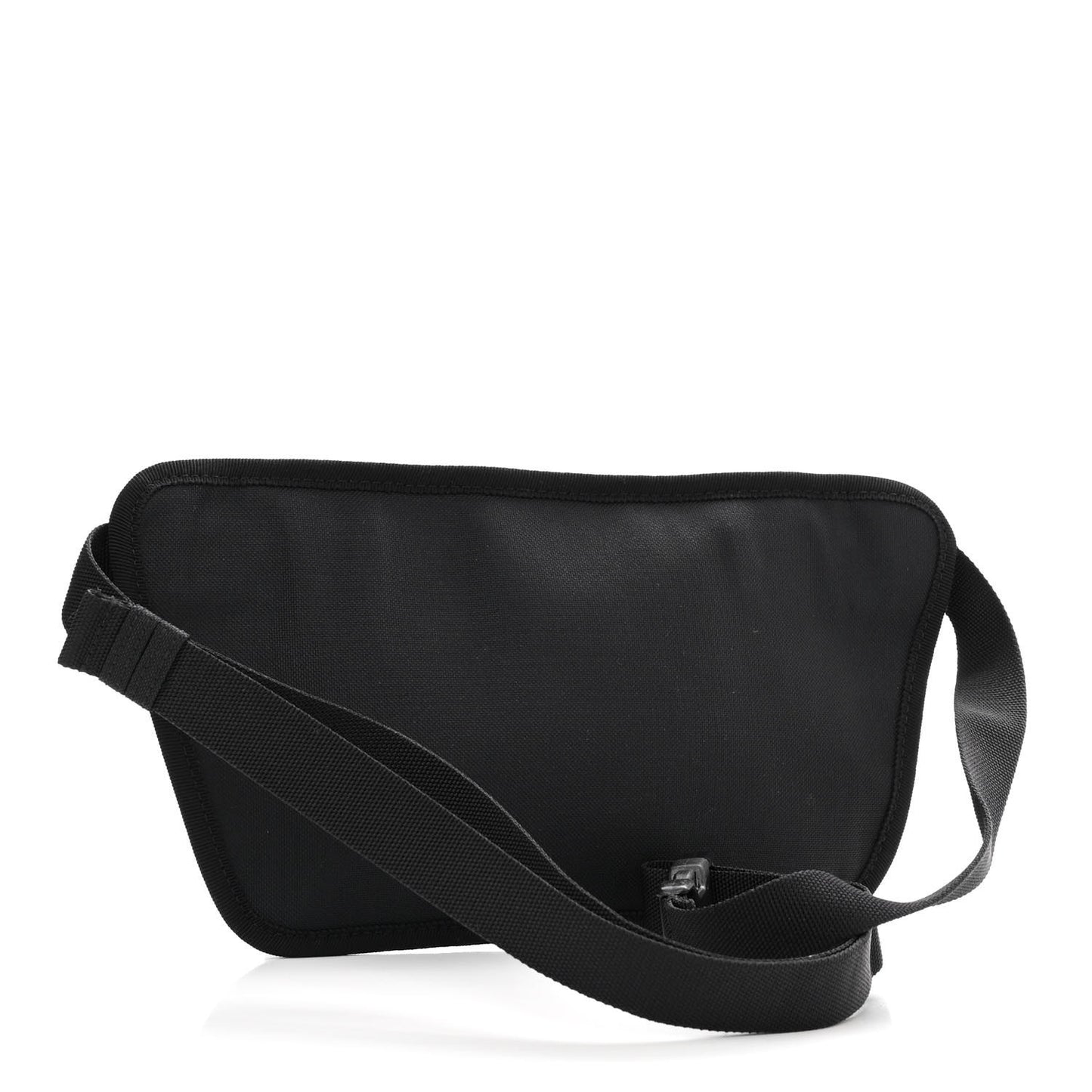 Sustainable Casual Nylon Weekend Belt Wallet Black
