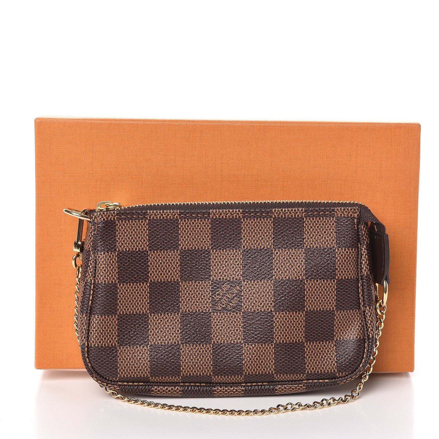Louis Vuitton Damier Ebene Mini Pochette Accessories 7 of 7