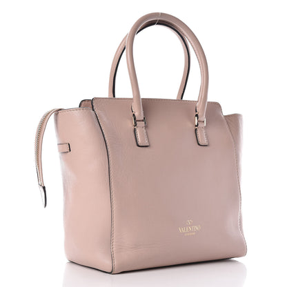Valentino Garavani Nappa Crystal B Diamond Tote Light Pink 3 of 17