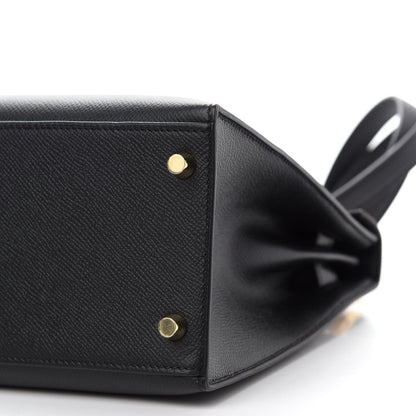 Hermes Epsom Kelly Sellier 28 Black 10 of 11