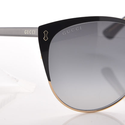 Gucci Cat Eye Sunglasses GG0197SK Black 7 of 7