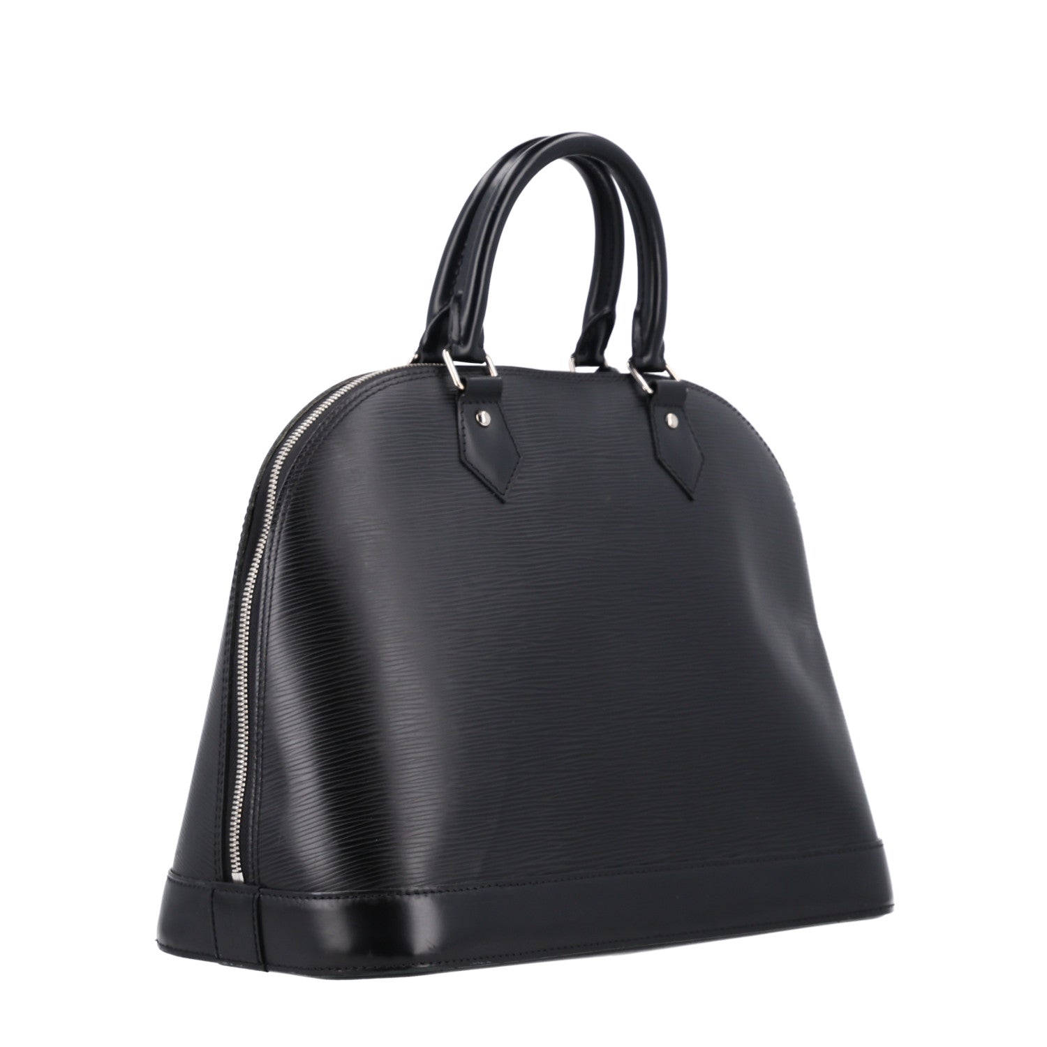 Louis Vuitton Epi Alma MM Black 3 of 9
