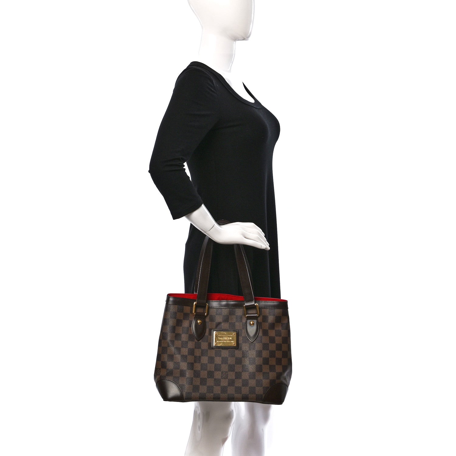 Louis Vuitton Damier Ebene Hampstead PM 3 of 10