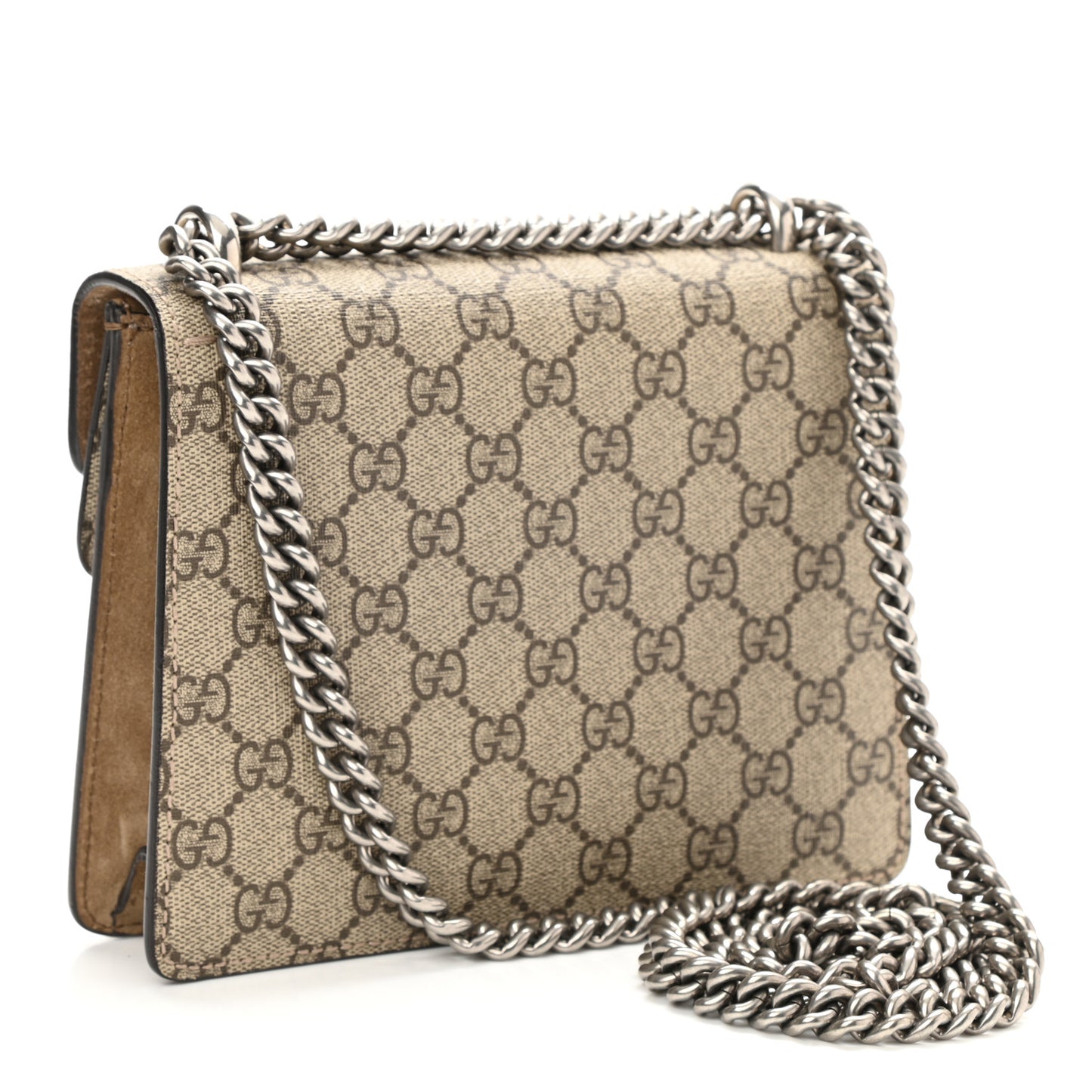 GG Supreme Monogram Mini Dionysus Shoulder Bag Taupe