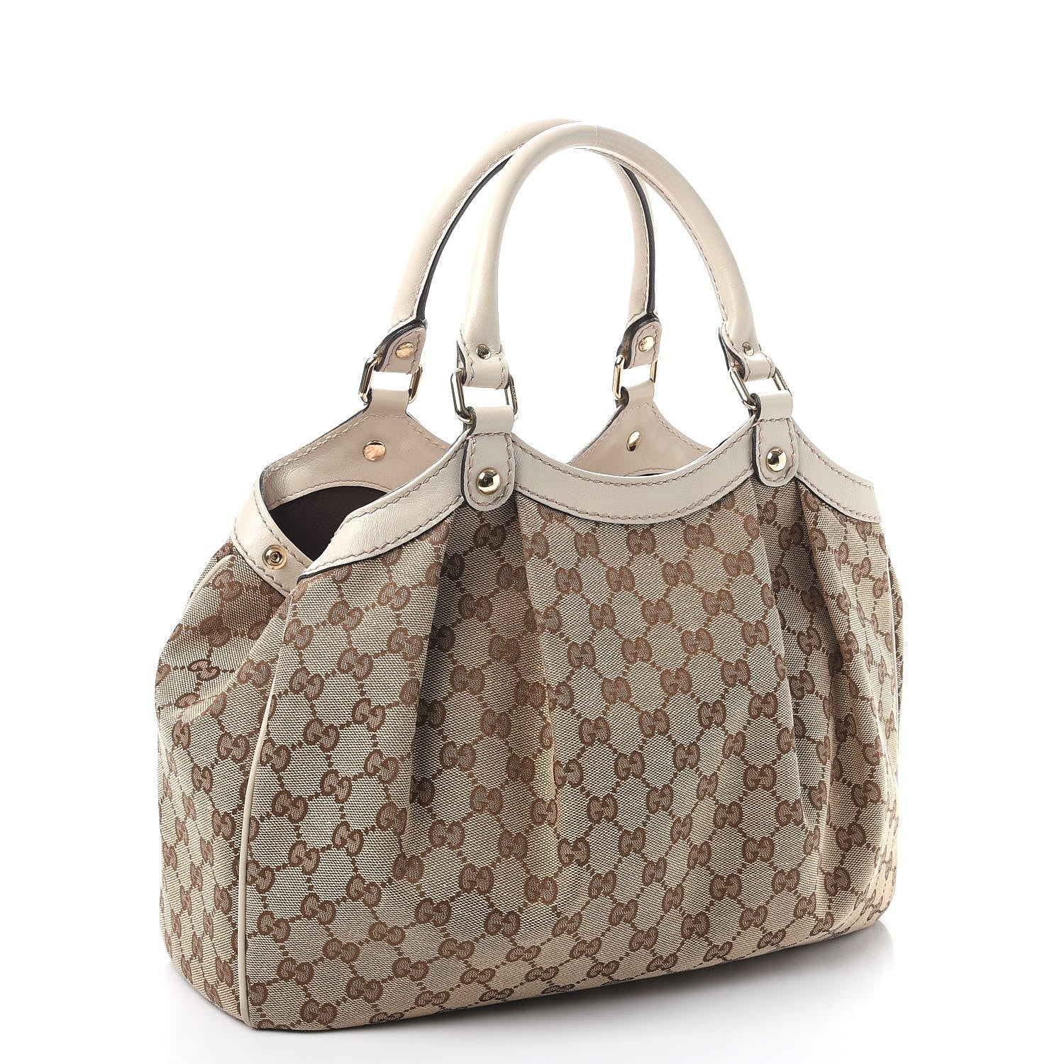 Gucci Monogram Medium Sukey Tote Off White 3 of 10