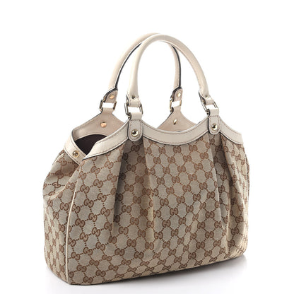 Gucci Monogram Medium Sukey Tote Off White 3 of 10