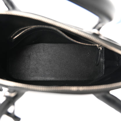 Balenciaga Calfskin You Are The World S Ville Top Handle Bag Black Multicolor 5 of 13