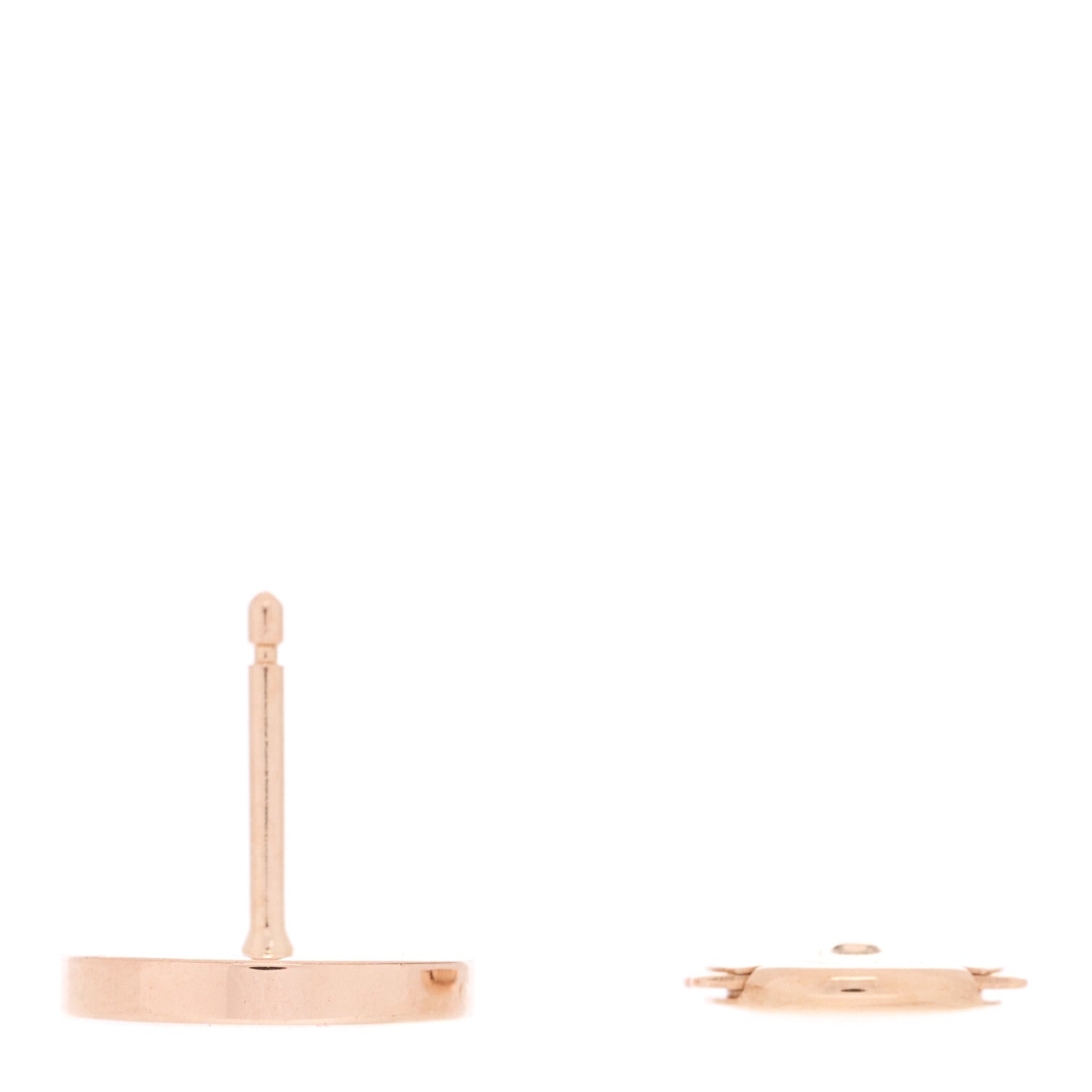 Bulgari 18K Rose Gold Malachite BVLGARI BVLGARI Single Stud Earring 3 of 4