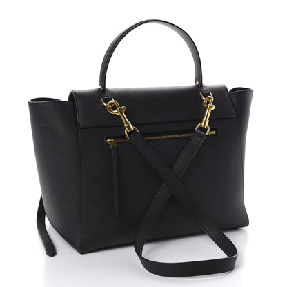 Celine Grained Calfskin Mini Belt Bag Black 3 of 10
