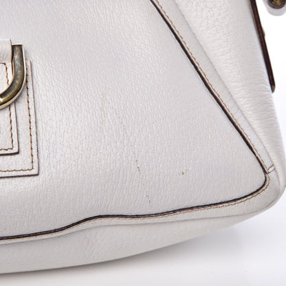 Gucci Calfskin D Ring Abbey Pochette White 15 of 17