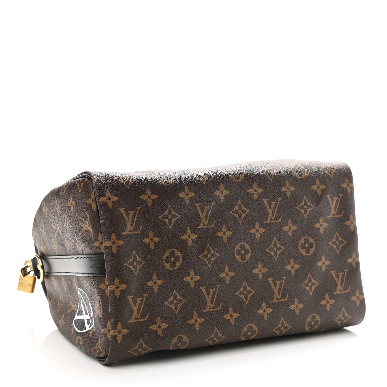 Louis Vuitton Monogram My World Tour Speedy Bandouliere 30 Black 4 of 11