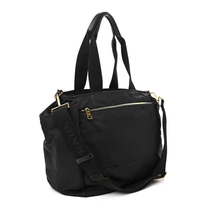 Prada Nylon Vela Baby Bag Black 4 of 17