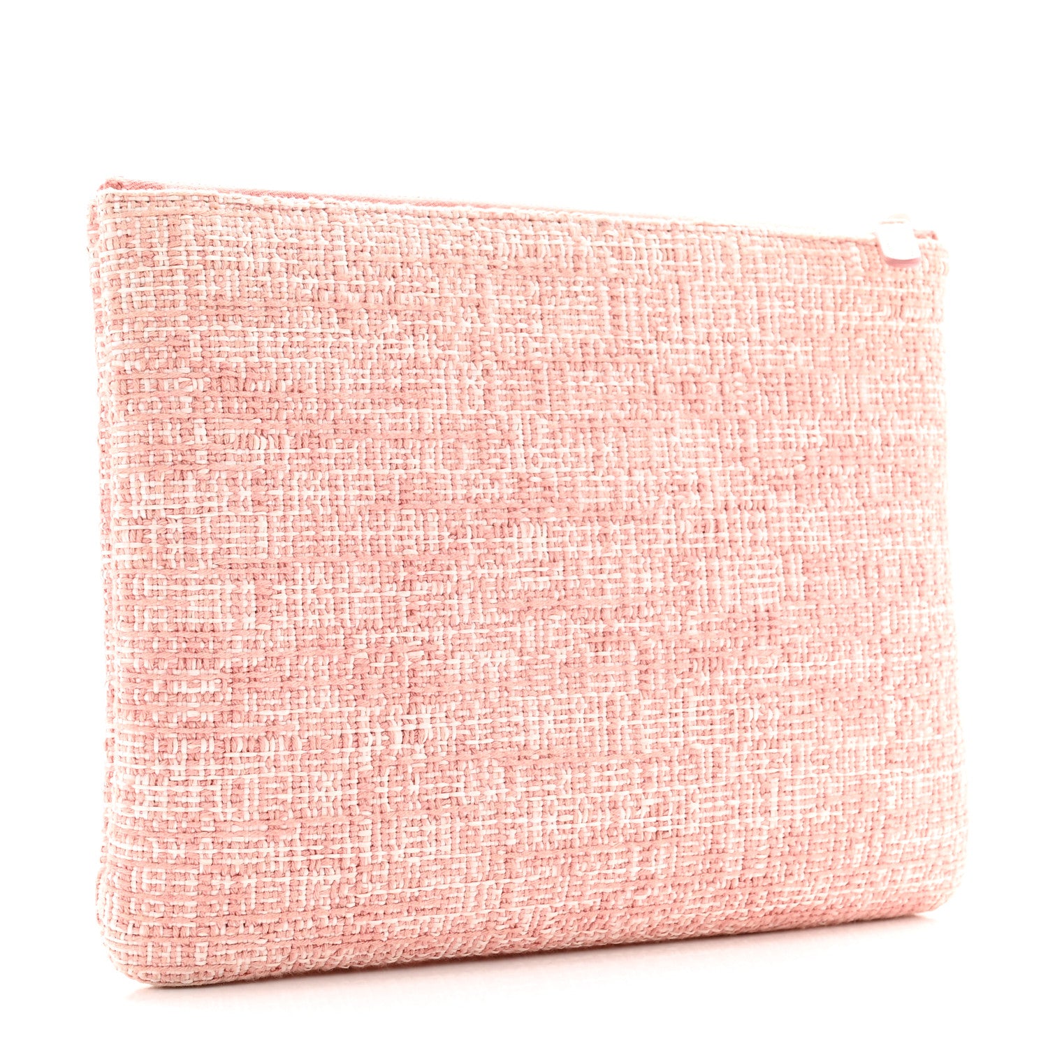 Chanel Canvas Medium Deauville Pouch Pink 3 of 8