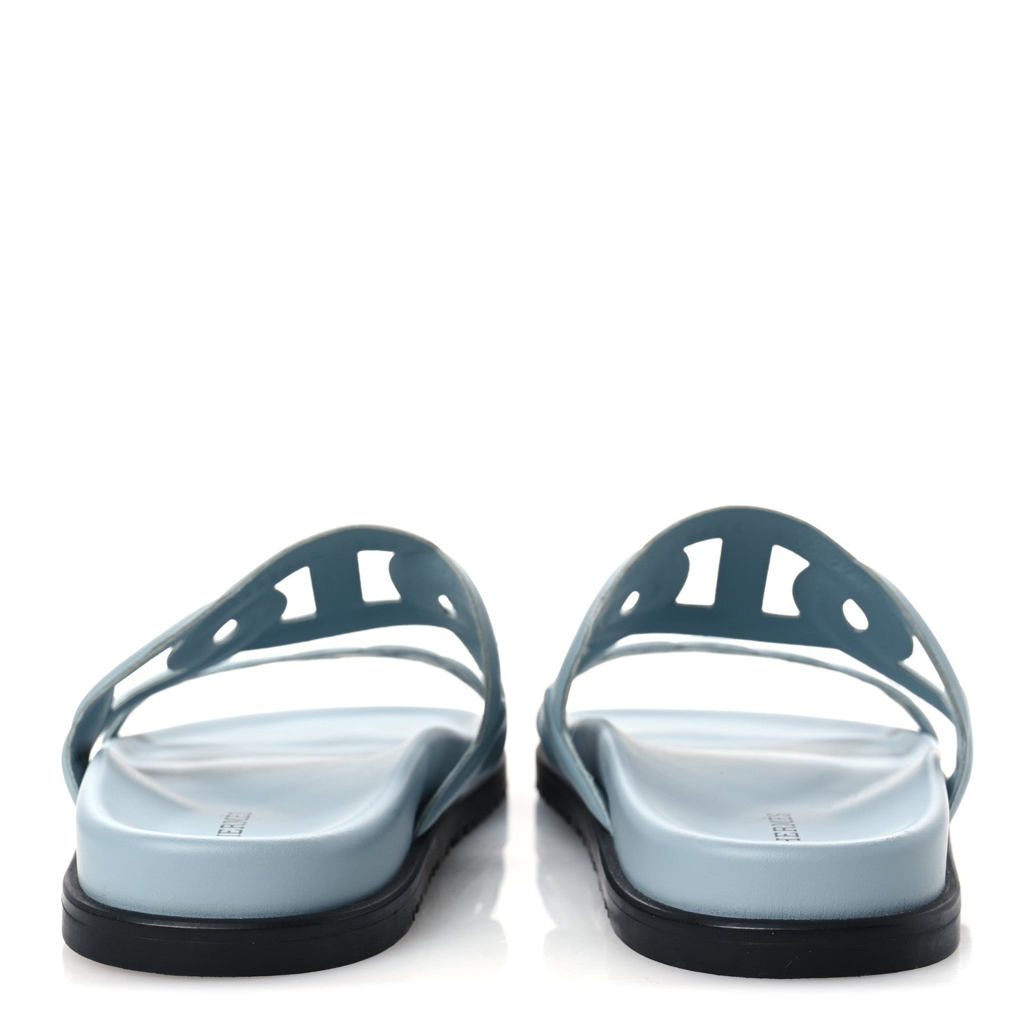 Hermes Nappa Extra Sandals 37.5 Bleu Jean 37.5 Bleu Jean 6 of 13