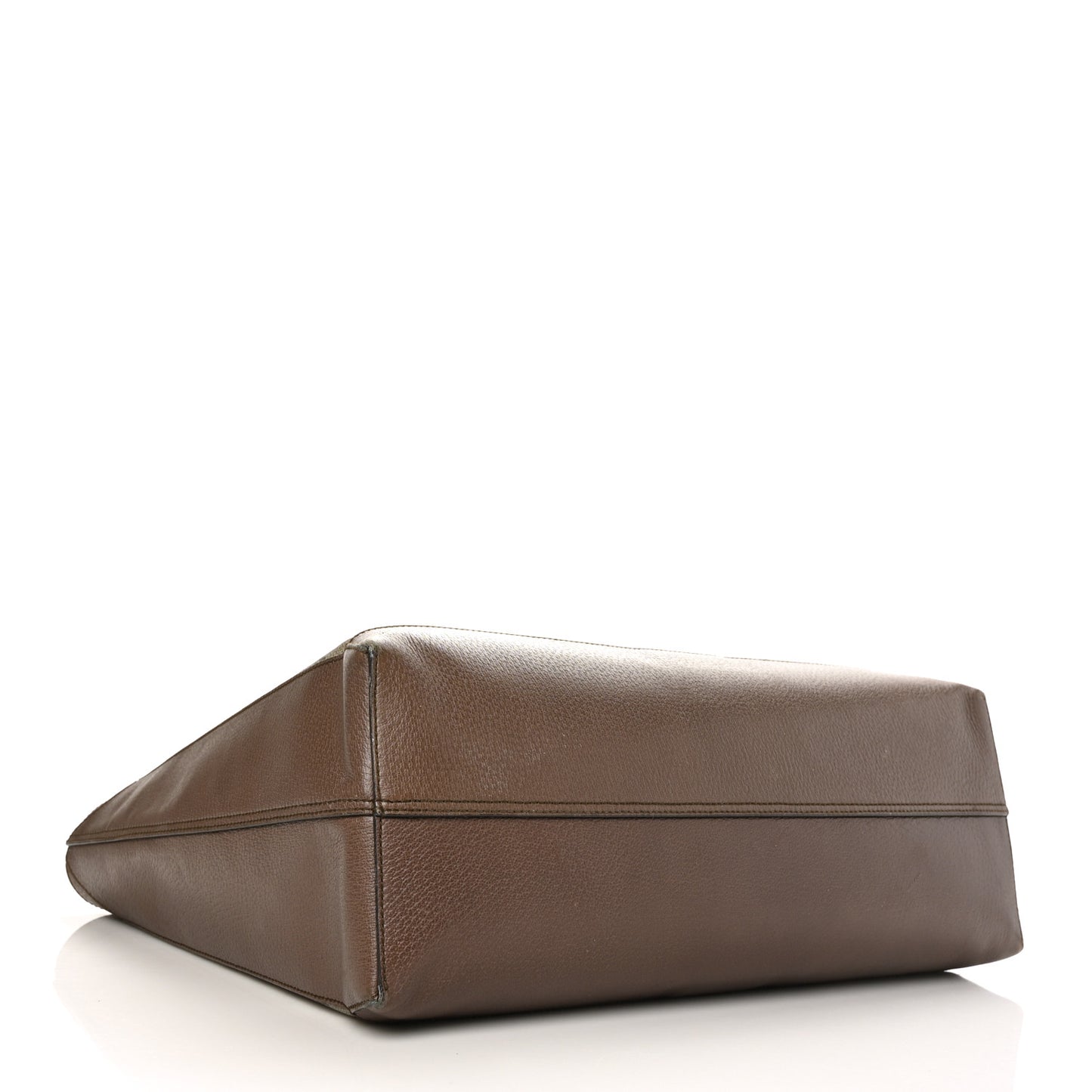 GG Supreme Monogram Web Ophidia Tote Brown