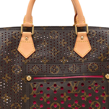 Louis Vuitton Monogram Perforated Speedy 30 Fuchsia 8 of 10