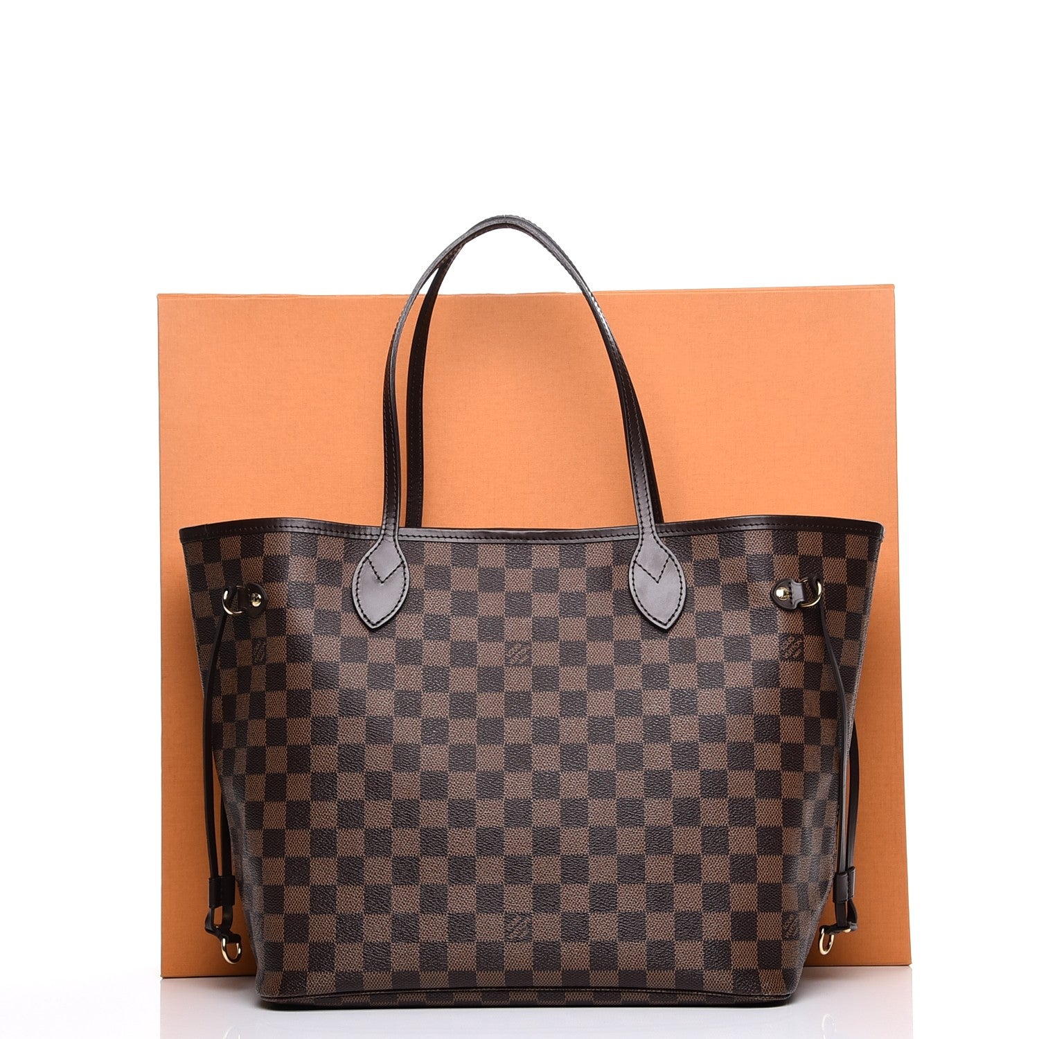 Louis Vuitton Damier Ebene Neo Neverfull MM Rose Ballerine 9 of 9