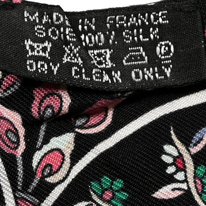Hermes Silk Au Pays Des Oiseaux Fleurs Twilly 4 of 4
