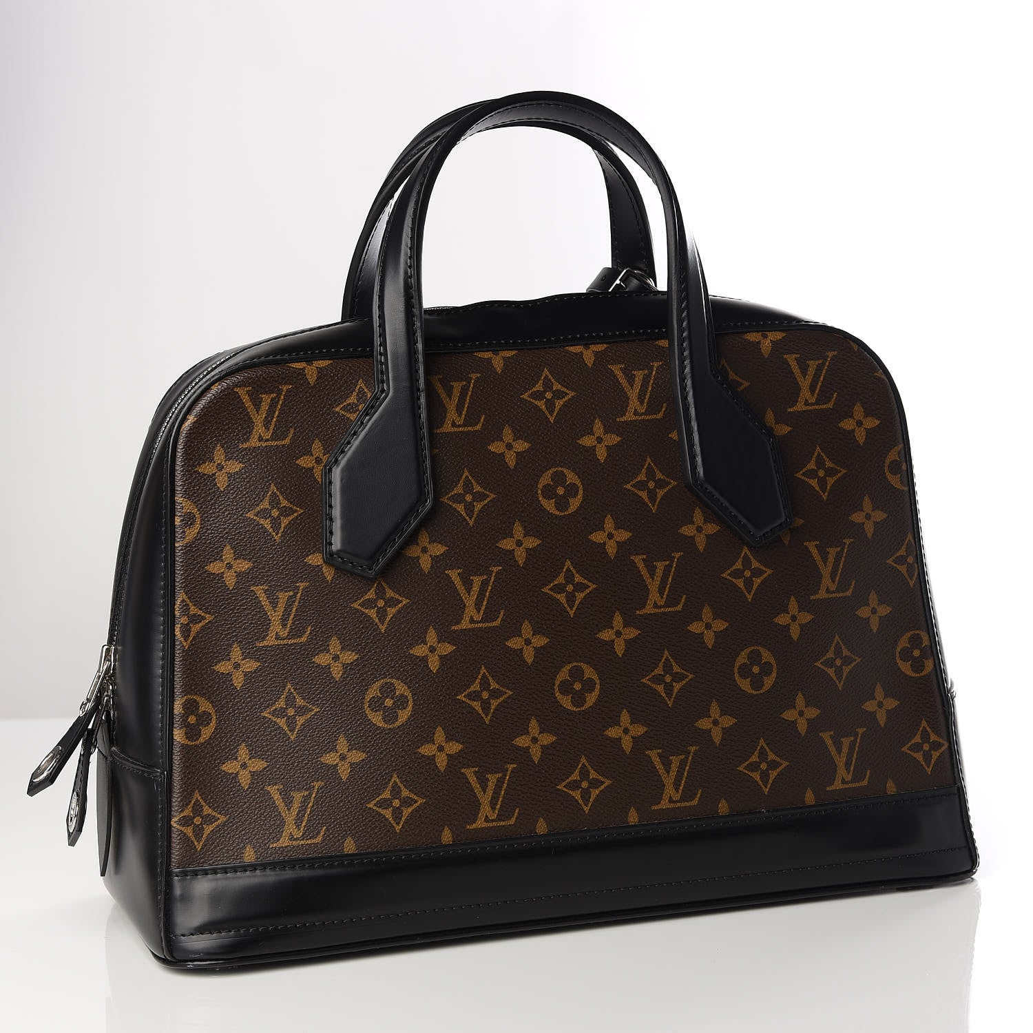 Louis Vuitton Monogram Dora MM Black 2 of 8