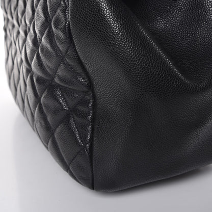 Chanel Caviar Quilted Framed Bowling Bag Black 10 of 15