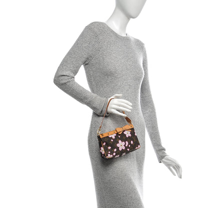 Louis Vuitton Monogram Cherry Blossom Pochette Accessories Brown 2 of 6