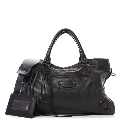 Balenciaga Agneau Classic Hardware City Anthracite 1 of 10