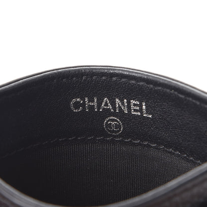 Chanel Caviar Timeless CC Card Holder Black 6 of 14