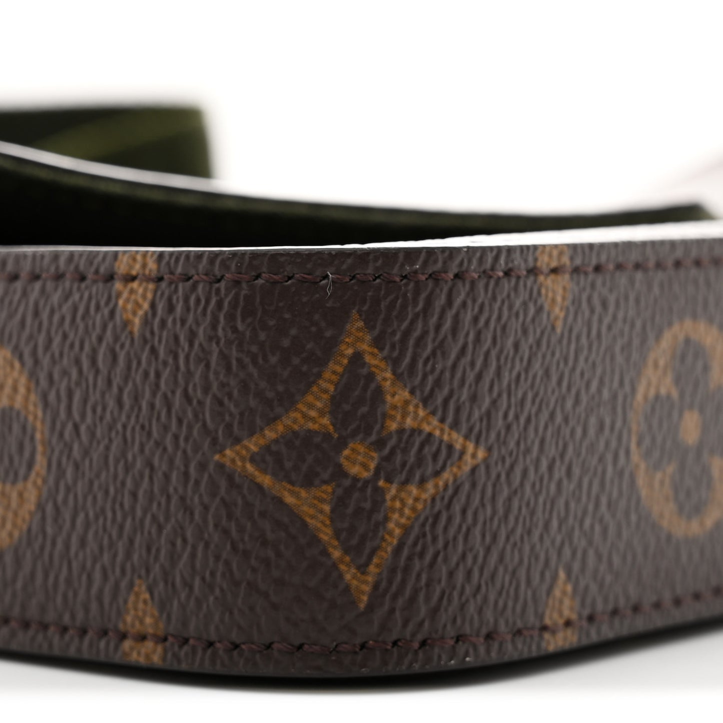 Monogram Felicie Strap & Go Kaki
