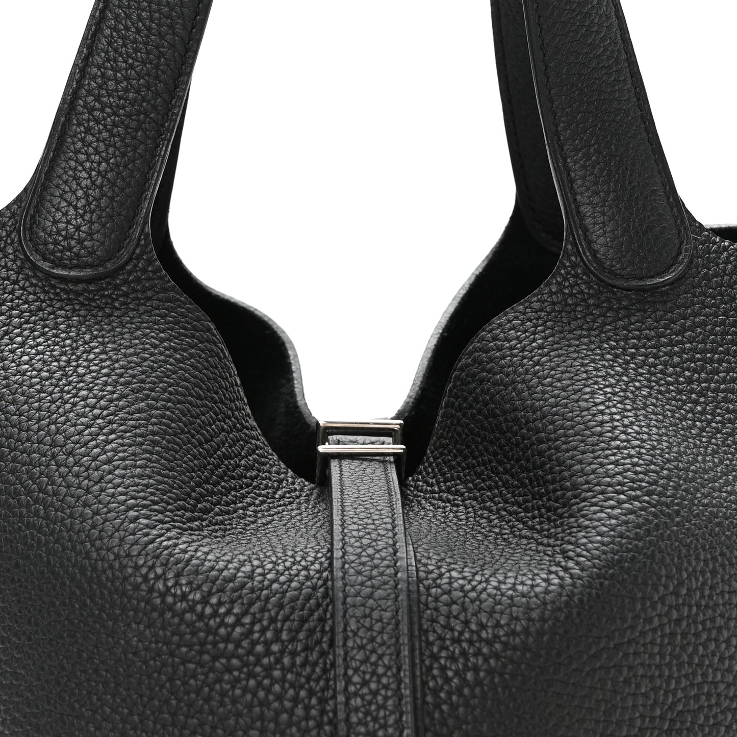 Taurillon Clemence Picotin Lock 22 MM Black