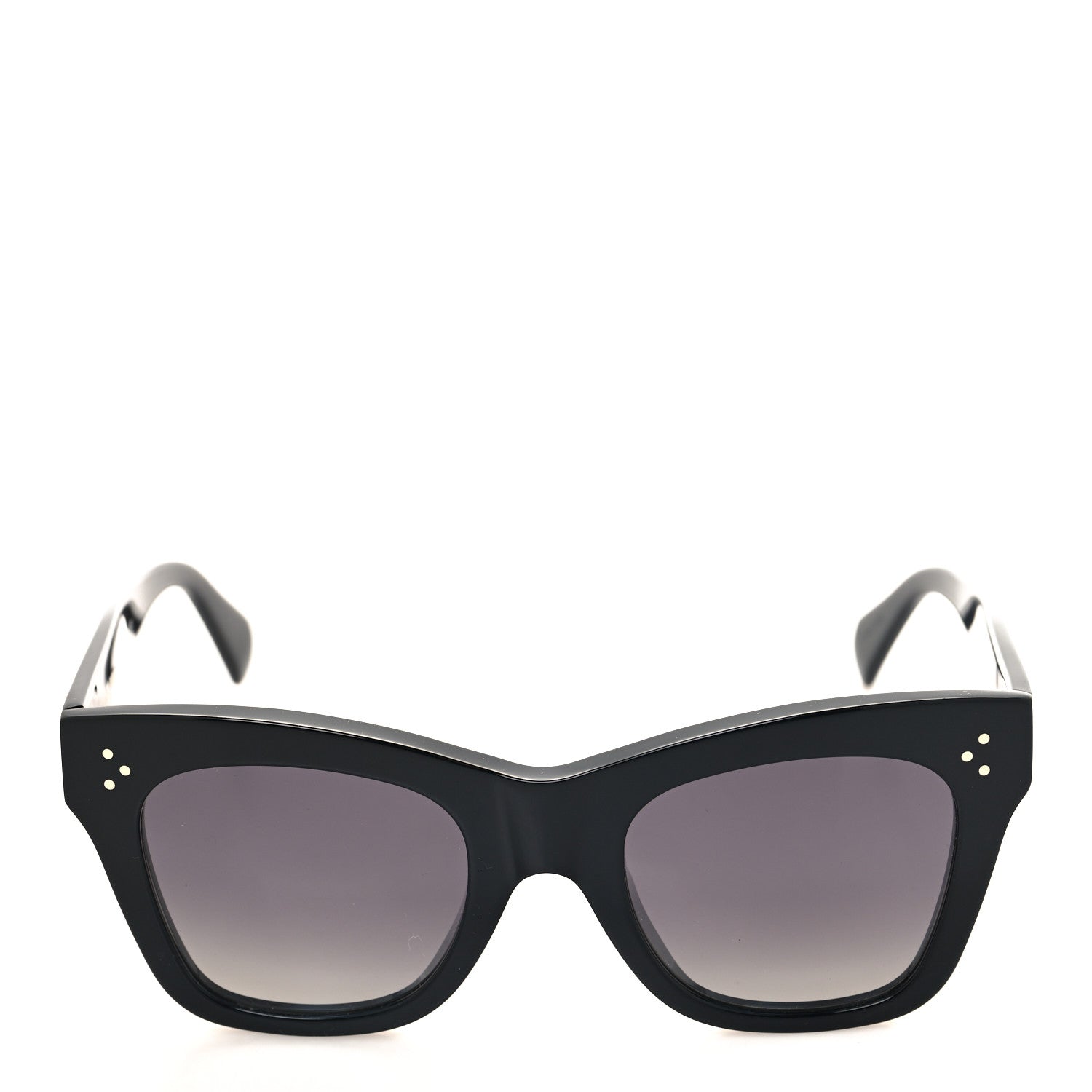 Celine Acetate Polarized Sunglasses CL4004IN Black 2 of 7