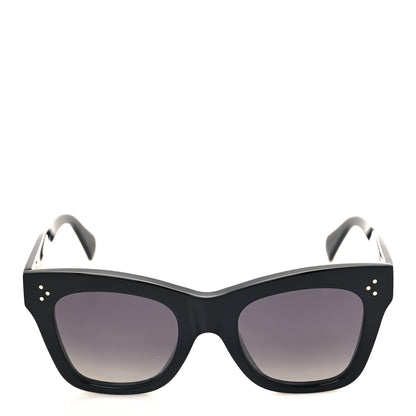 Celine Acetate Polarized Sunglasses CL4004IN Black 2 of 7