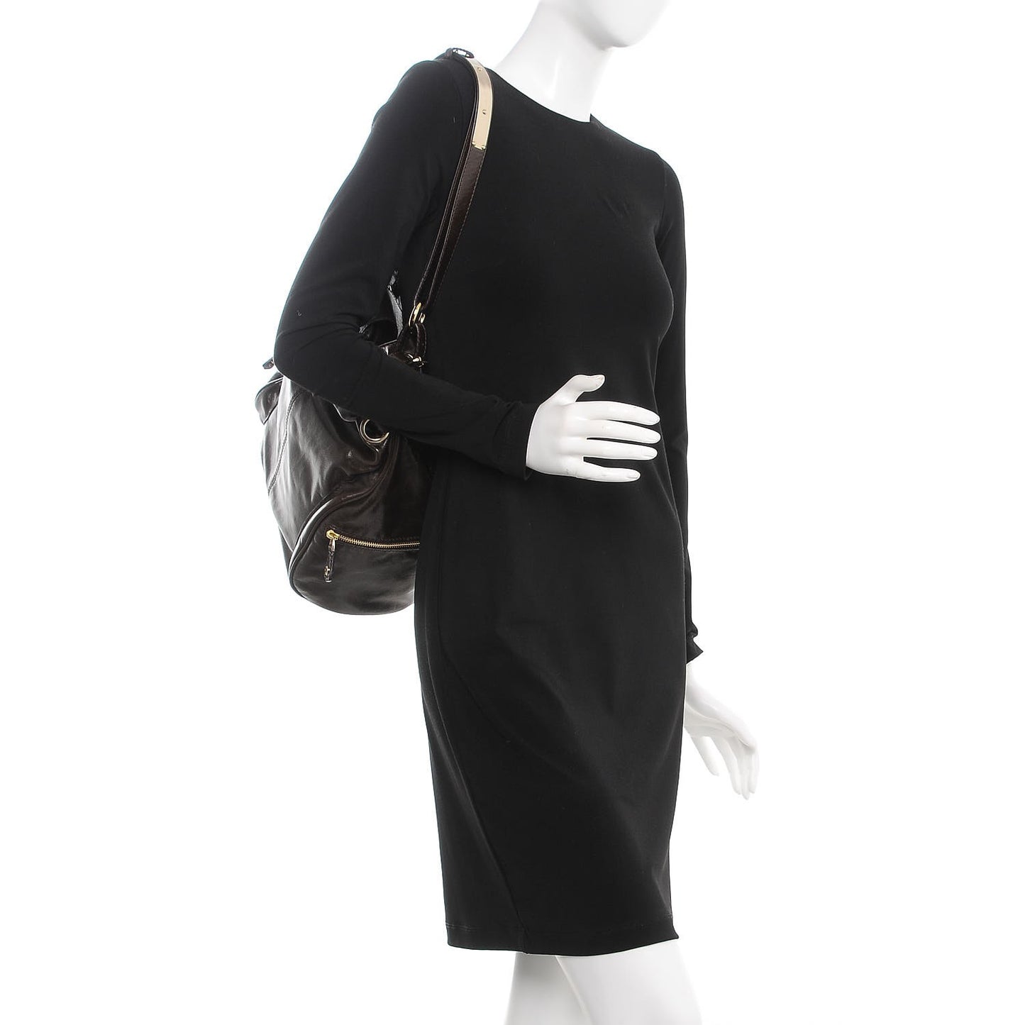 Calfskin Ramona Hobo Brown
