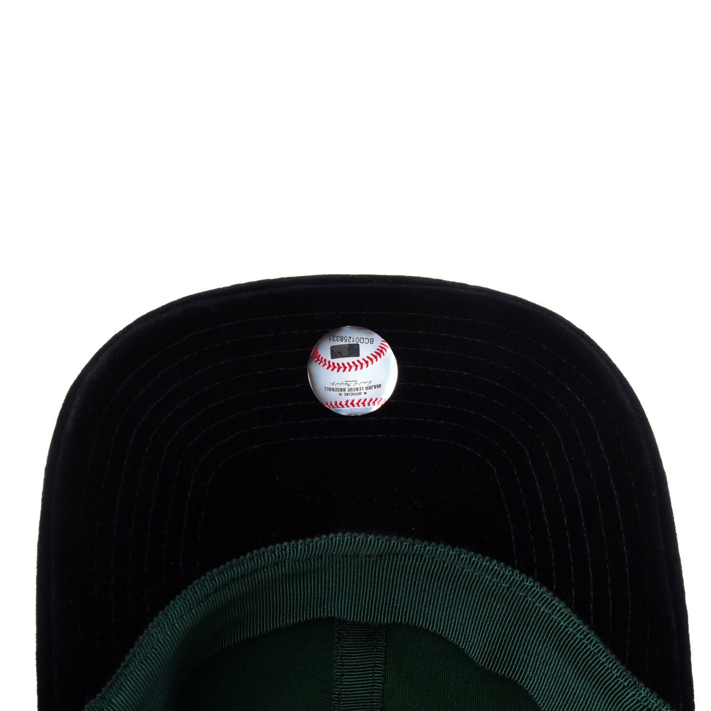 X MLB Velvet LA Dodgers Embroidered Baseball Hat 55-59 Midnight