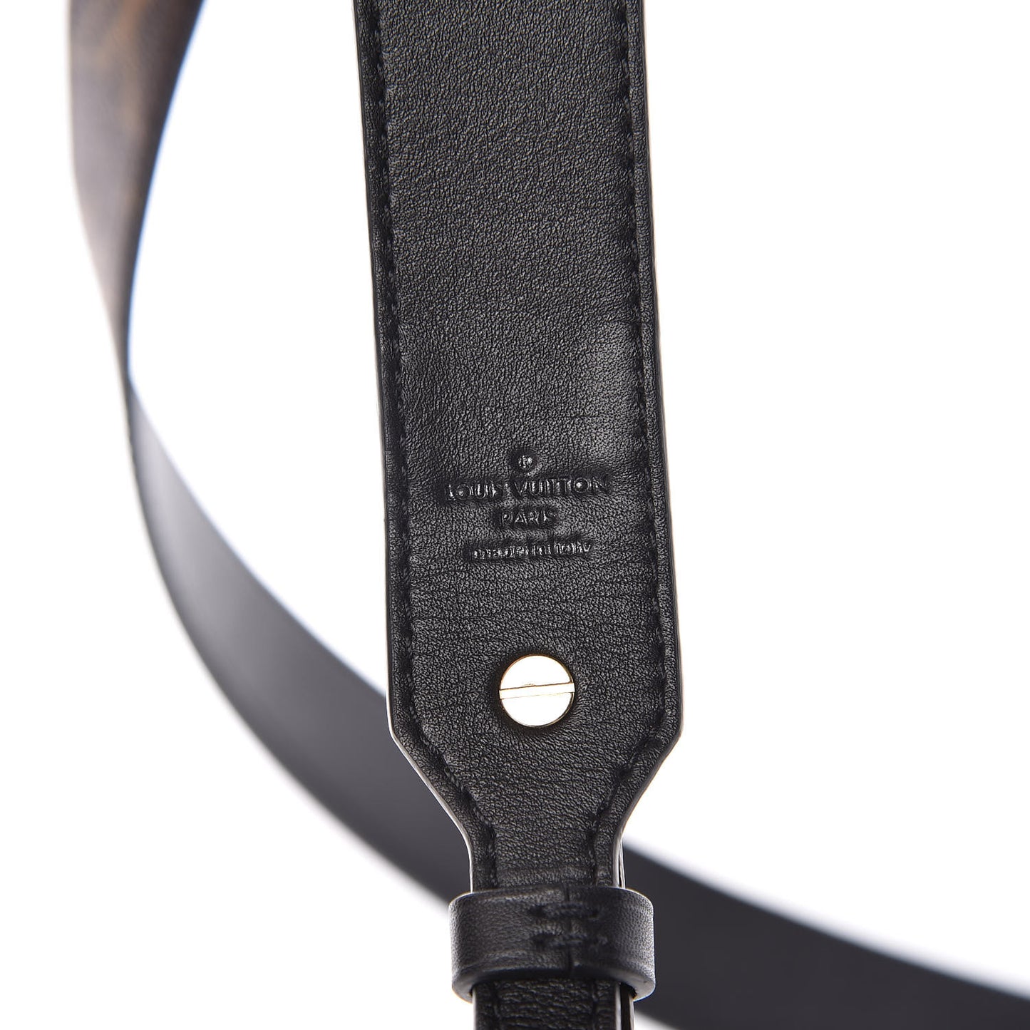 Monogram Bandouliere Shoulder Strap XL Black