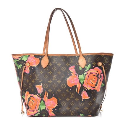 Louis Vuitton Monogram Roses Neverfull MM 1 of 21