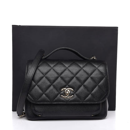 Chanel Caviar Quilted Medium Business Affinity Flap Black 8 of 8
